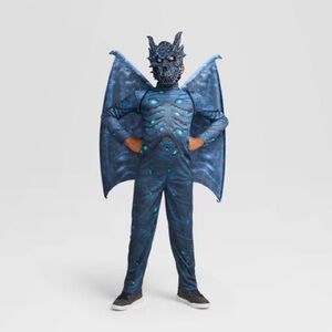 Light up Kids Zombie Dragon Costume - HYDE and EEK!